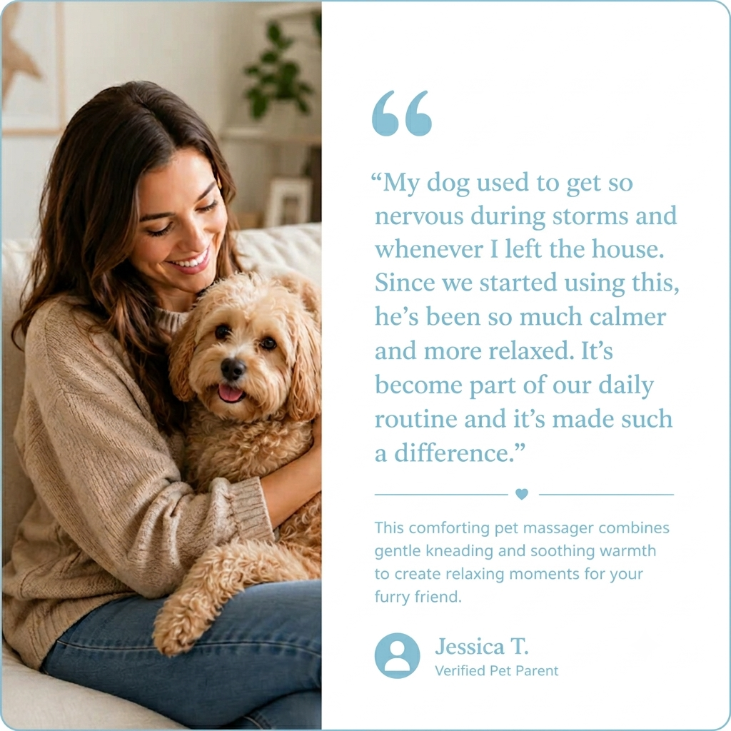 PawNestify™ - Pet Calming Massager