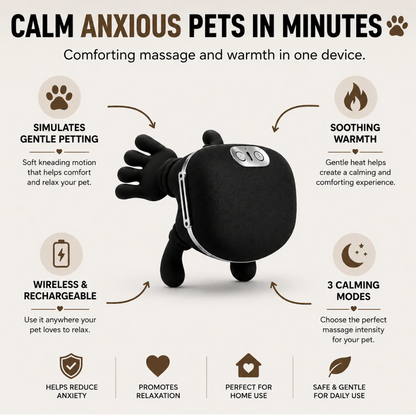 PawNestify™ Calming Dog Massager
