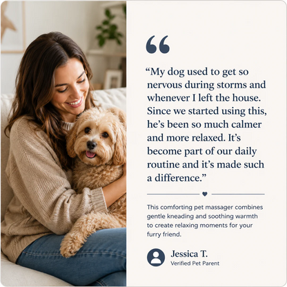 PawNestify™ Calming Dog Massager