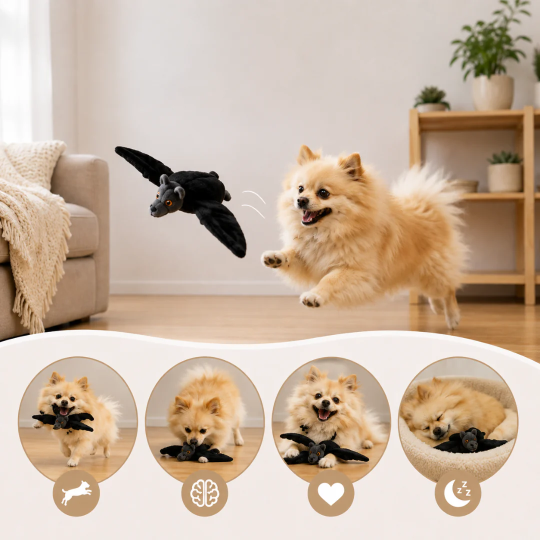 Pawnestify™ Flying Bat Toy